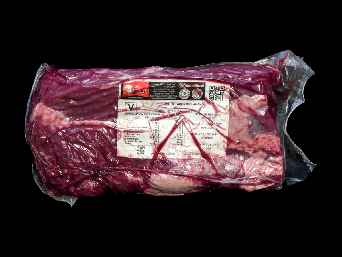 Lomo vetado importado de Paraguay por mayor — Punto Carnes